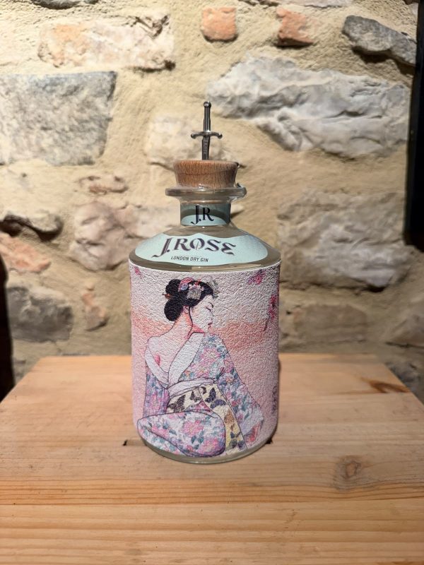 J.Rose London Dry Gin (in questa specifica edizione con etichetta d'arte firmata da Milo Manara)