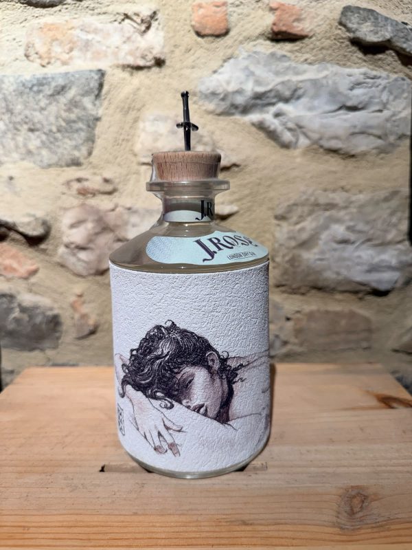 J.Rose London Dry Gin (in questa specifica edizione con etichetta d'arte firmata da Milo Manara)